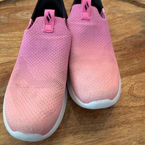 Skechers Ultra Flex 3.0 Slip-On Pink Black Size 5 Big Girls
